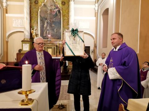 Orbán István Kanonok Úr 75. születésnapját ünnepeltük